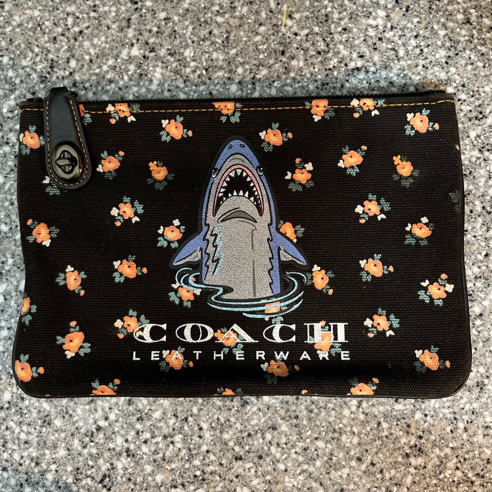 Coach Sharky Turnlock Pouch